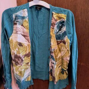 Blue Talbots Cardigan